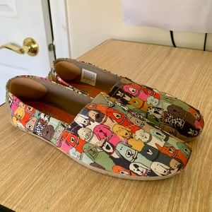 Sketchers BOBS For Dogs Womens Plush Wag Party Ballet Flat, size 8.5